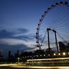 singapore at dusk